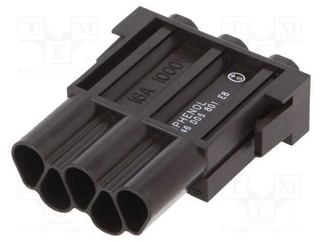 Conector: Hdc, M&oacute;dulo, Macho, C146,Heavymate M, Pin: 5, 1kv