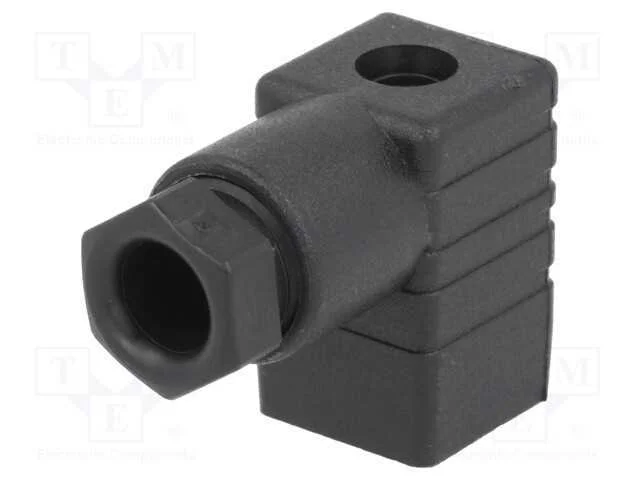 Conector: de V&aacute;lvulas, Ficha, Formato C, 9,4mm, F&ecirc;mea, Pin: 3, 6a