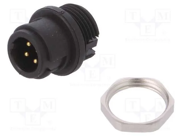 Conector: Redondos, Tomada, 710, Macho, Pin: 4, N&atilde;o Blindados, 3a