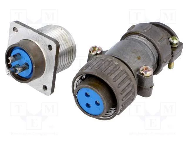 Conector: Redondos, Tomada,Ficha, Ds1110-08, Macho,F&ecirc;mea, Pin: 3