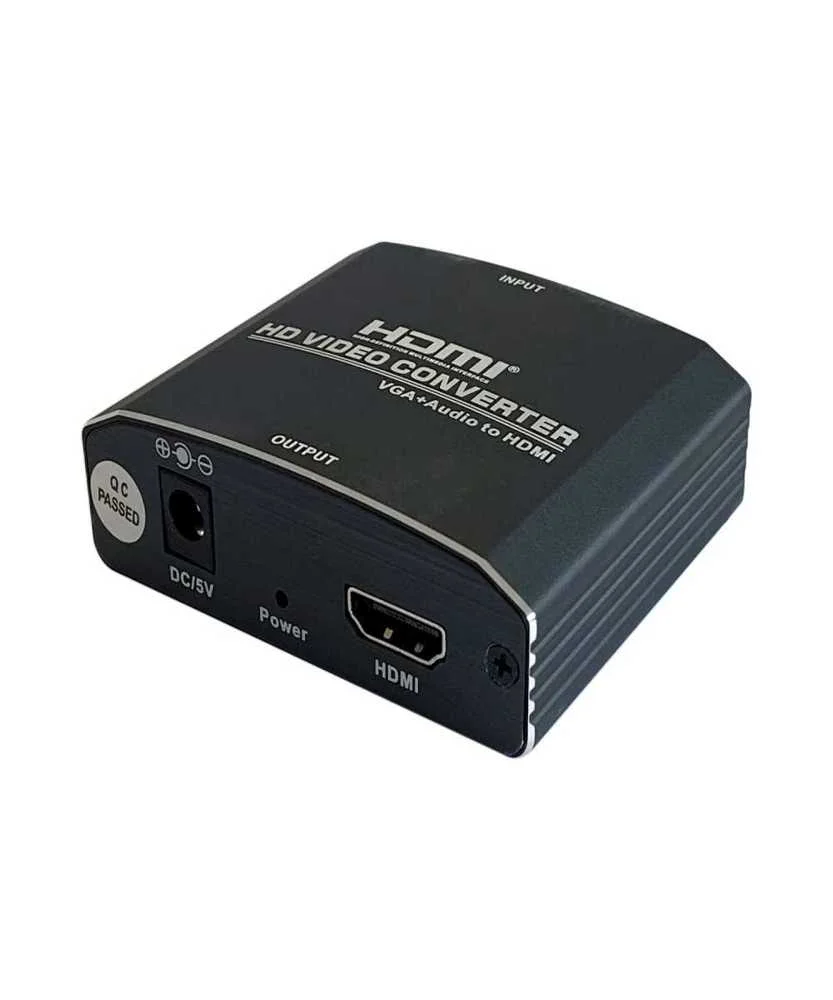 Adaptador Hdmi Aisens A115-0386/ Vga Hembra + Jac.
