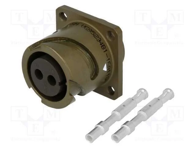 Conector: Militar, Tamanho 16, Vg95234, Tomada, F&ecirc;mea, Pin: 2, 41a