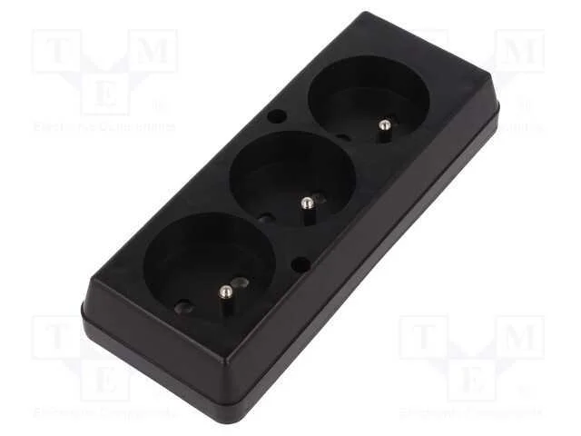 Conector: de alimenta&ccedil;&atilde;o, f&ecirc;mea, multiplicador, 2.
