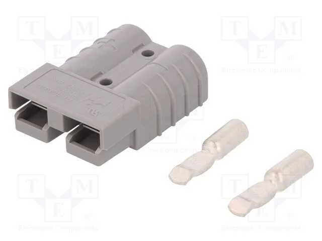 Ficha, Fio-Fio, Sb50, Hermafroditas, Pin: 2, com Cabo, Cerrar, 600v