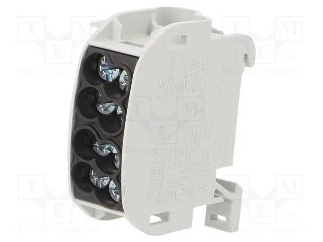 Conector: bloco de distribui&ccedil;&atilde;o, 25mm2, faixas: 1.