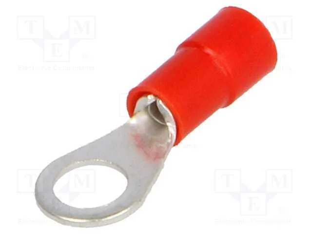 Terminal: de Olhal, M5, : 5,2mm, 0,25&divide;1,5mm2, Cerrar, com Cabo