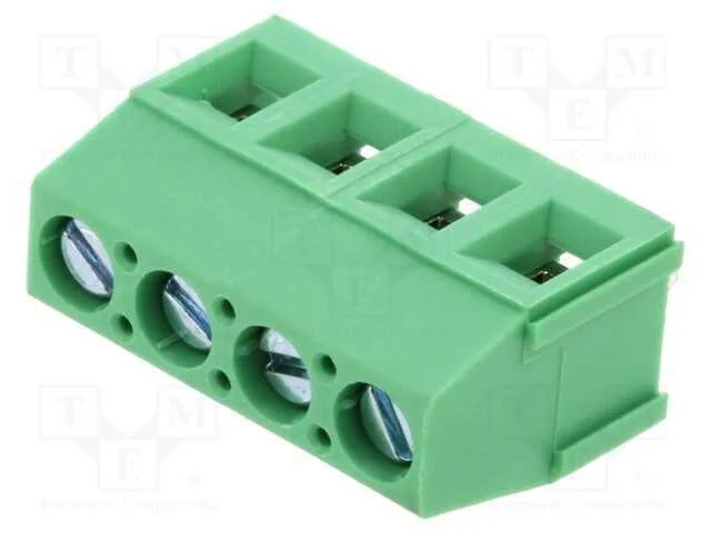 Conector: Pcb Bloco Terminal, Aperto, Simples, para Pcb, 300v, 16a