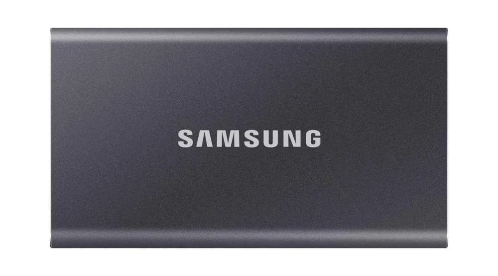 Disco SSD Externo Samsung T7 1tb - Tecnologia Pcie Nvme - Usb 3.2 Gen2 10gbps - Ultra Leve, Resisten
