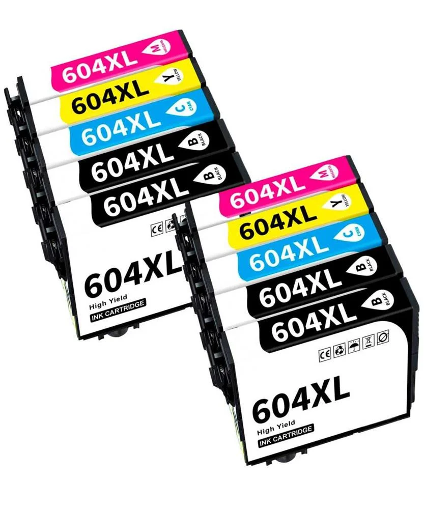 Conjunto 10 Tinteiros Epson 604 XL Compat&iacute;veis