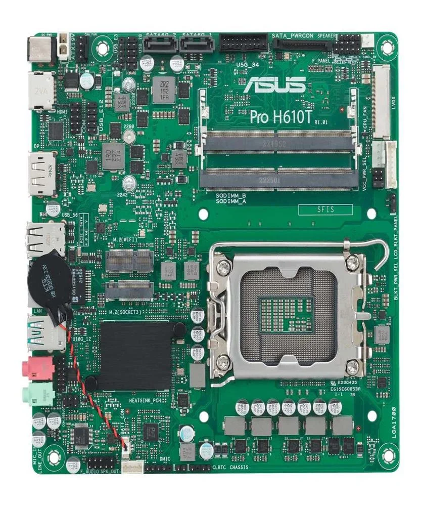 Mb Asus Pro H610t-Csm                (Intel,1700,.