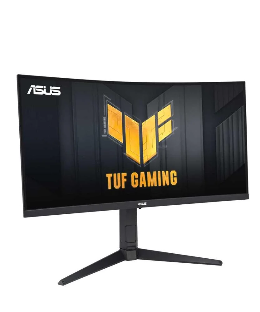 Monitor Curvo Tuf Gaming Va 34" Vg34vql3a Ultrawide Quadhd 180hz Freesync Premium Pro Preto - Asus
