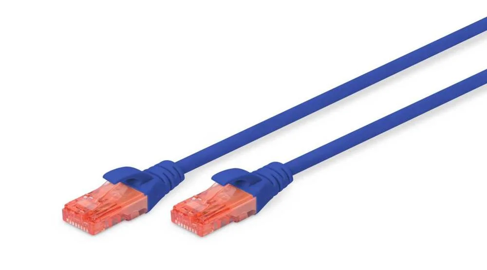 Digitus Chicote Cat6 Utp Pvc 1mt Azul
