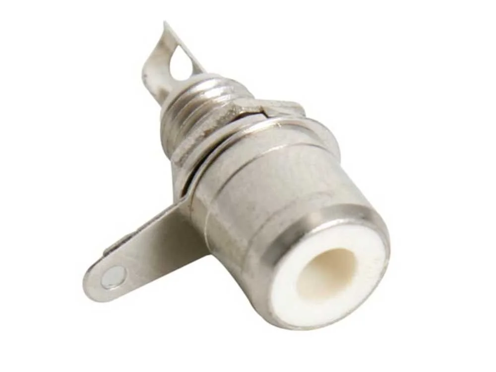 Ficha RCA F&ecirc;mea - Nickel - Branco