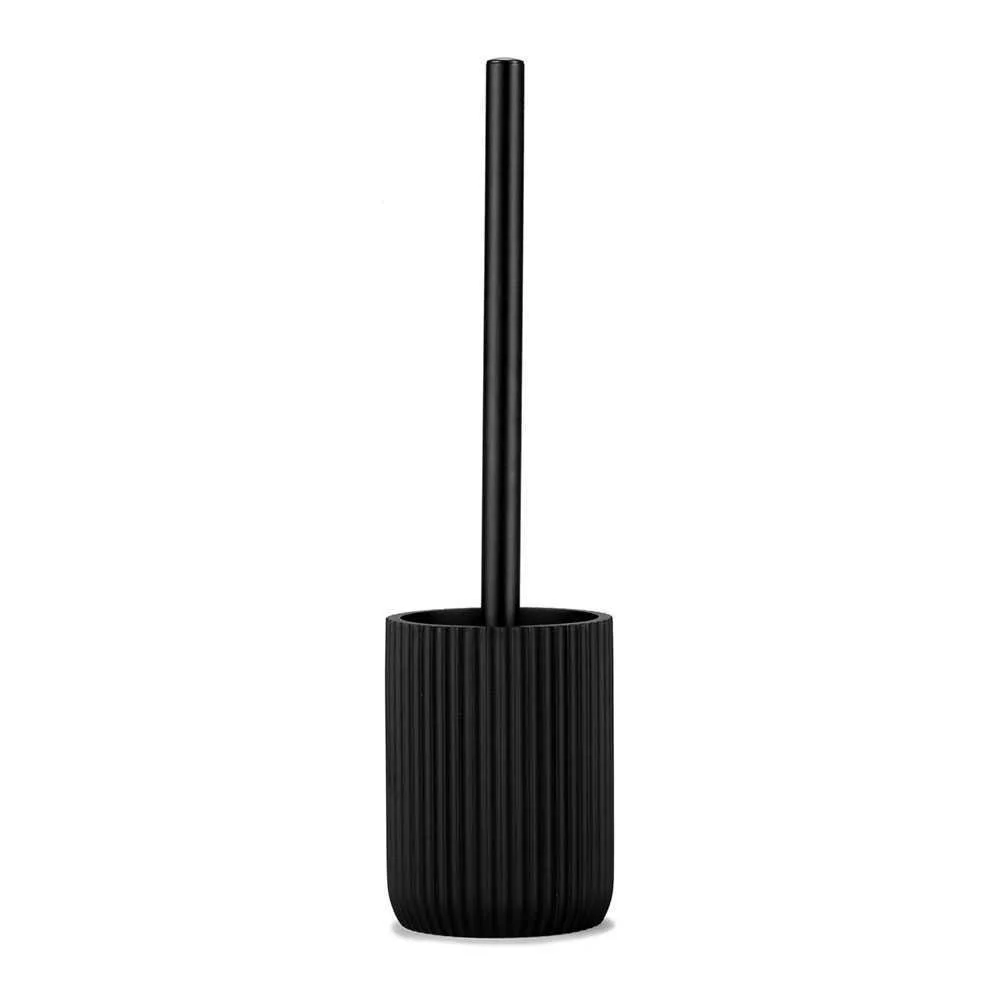 Pia&ccedil;&aacute; de Resina Preto Mate &Oslash;9,5x36cm Andrea House