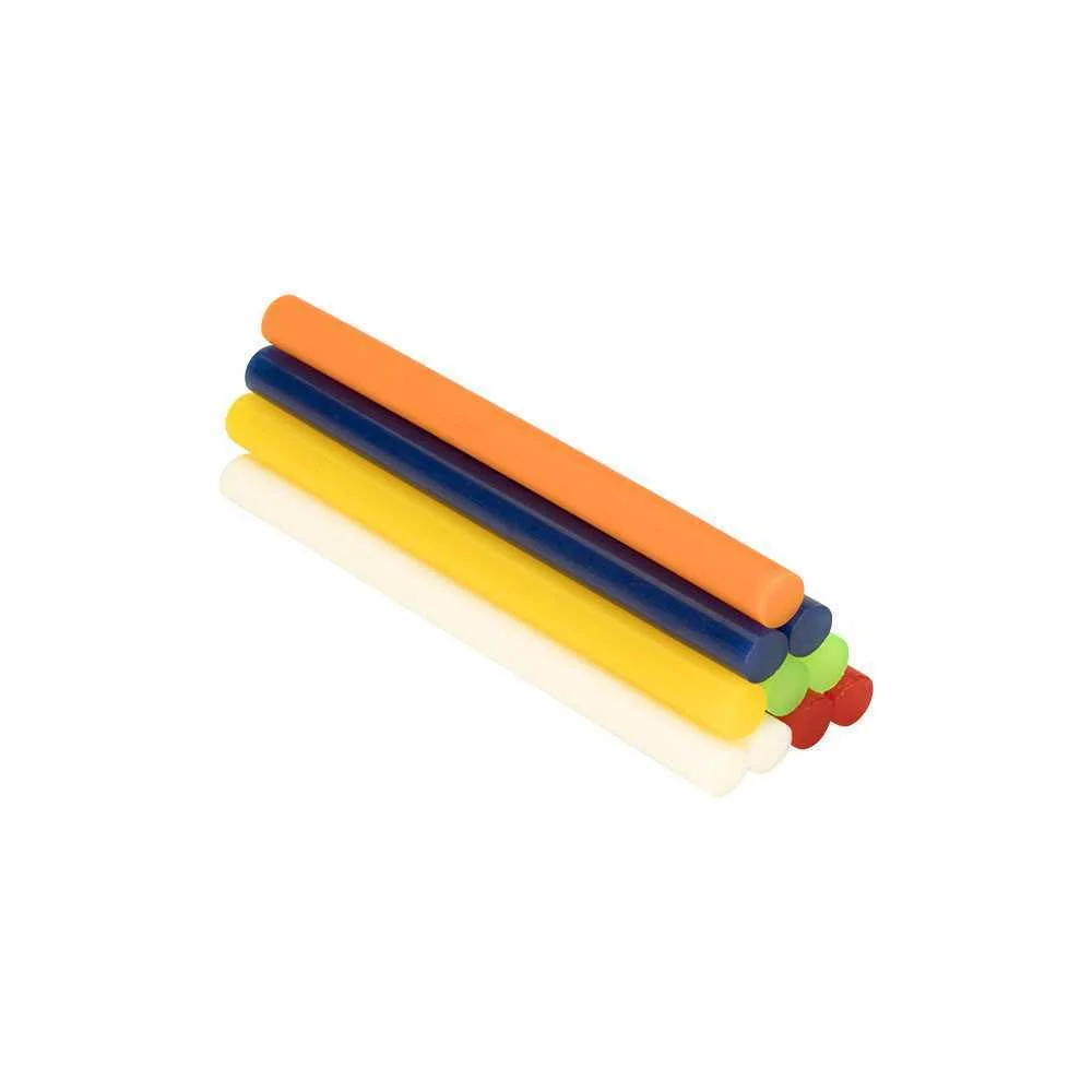 Tubos de Cola Decora&ccedil;&atilde;o e Hobby &Oslash;8x95mm Mix Cores 431088 Salki
