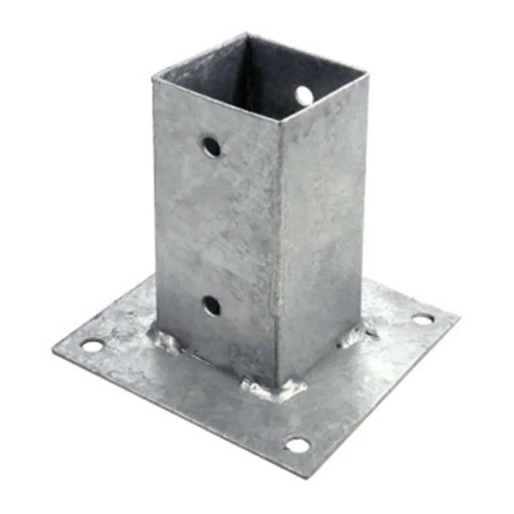 Fixa&ccedil;&atilde;o Met&aacute;lica Quadrada 7x7cm F50002 Faura