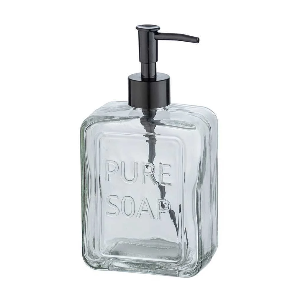 Doseador de Sab&atilde;o Pure Soap Transparente 24714100 Wenko