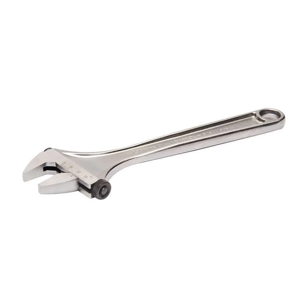 Chave Ajust&aacute;vel Moleta Lateral 12" Cromada 001051.