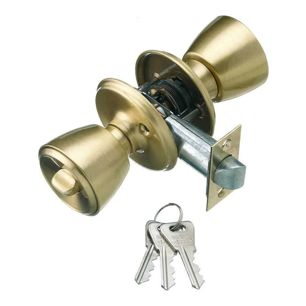 Fechadura com Ma&ccedil;aneta para Porta de Entrada 501b-3-3-70 Mcm