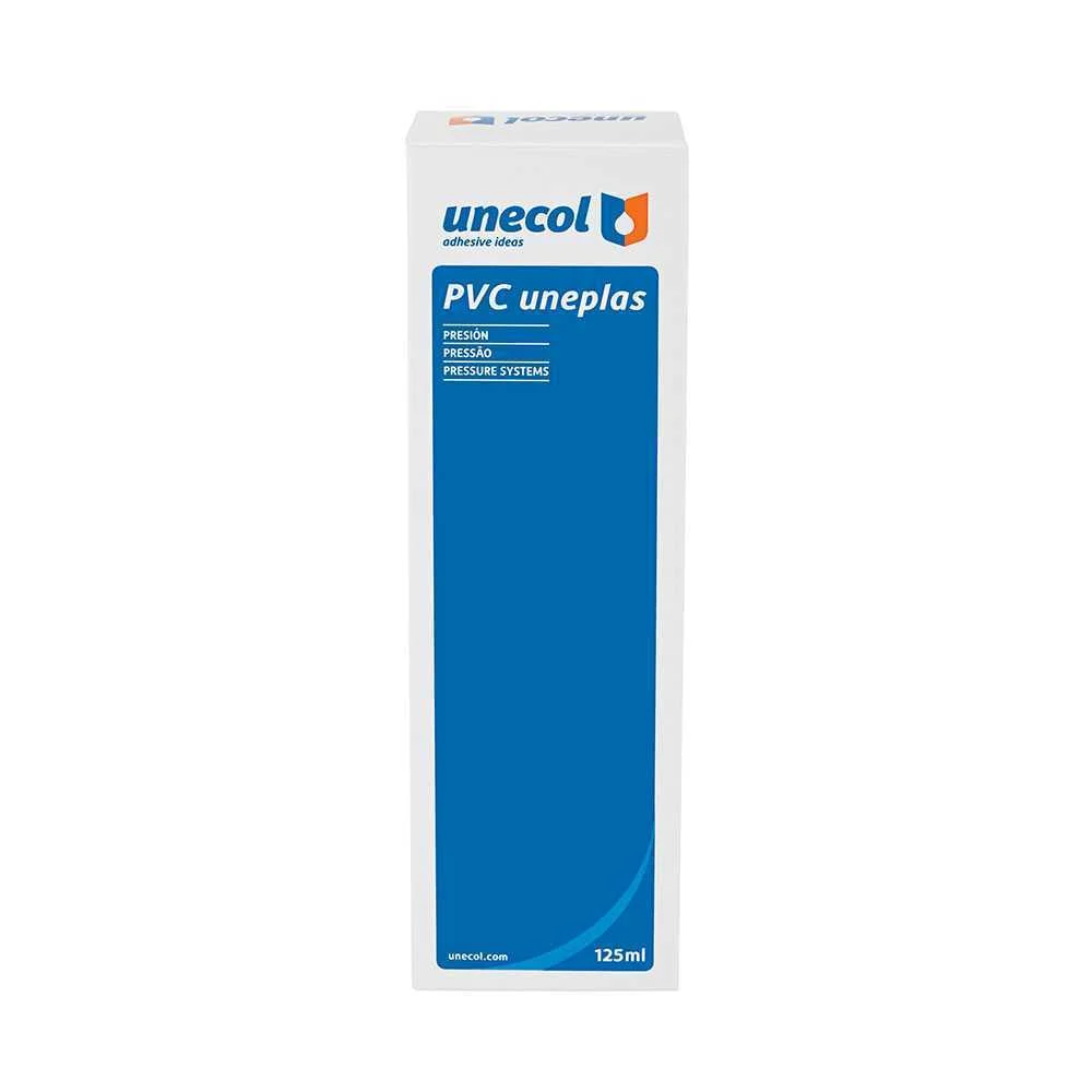 Pvc Uneplas, Tubo Alum&iacute;nio 125ml Estojo + Dispensador A2026 Unecol