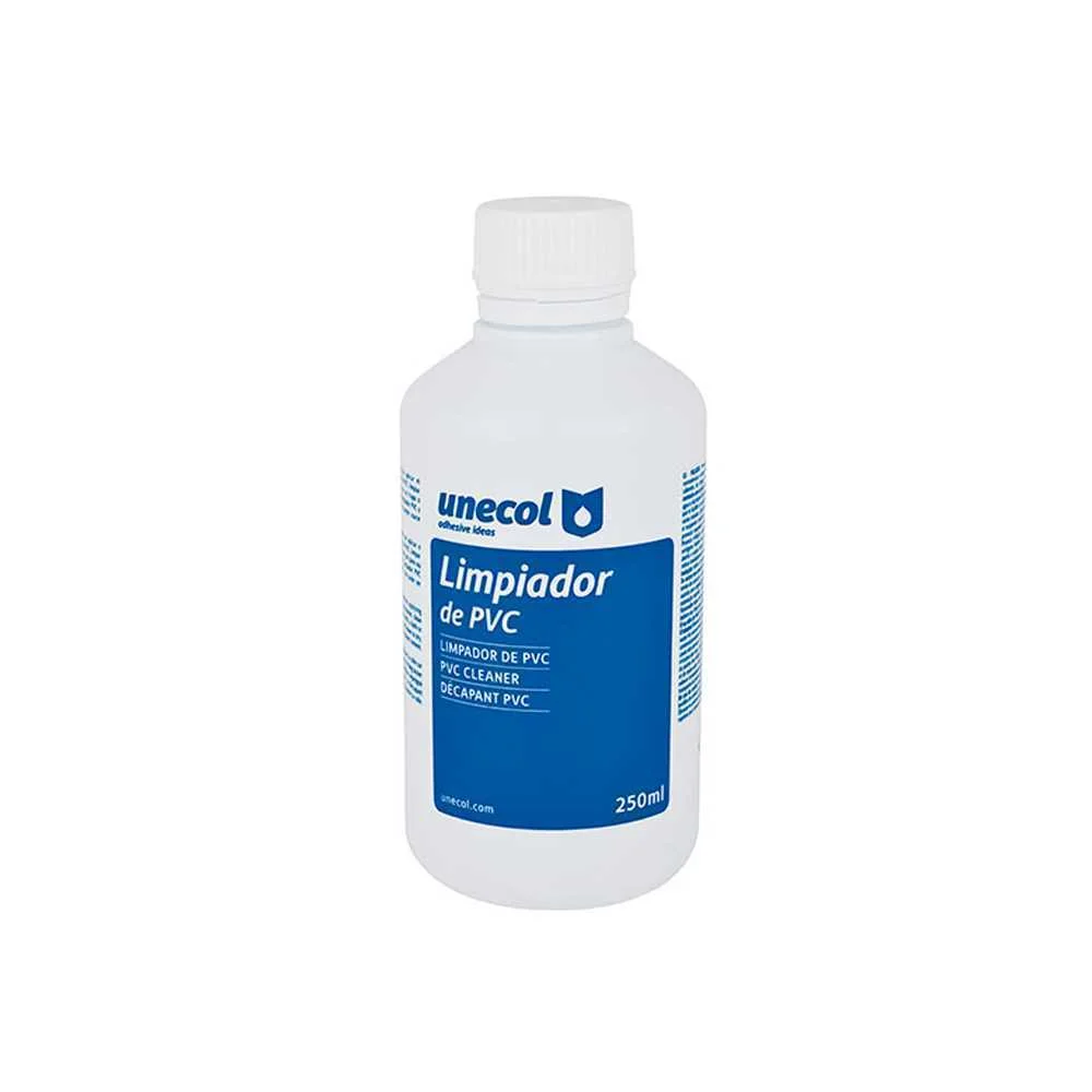 Produto de Limpeza para Pvc, Garrafa Pl&aacute;stica 250ml A207 Unecol