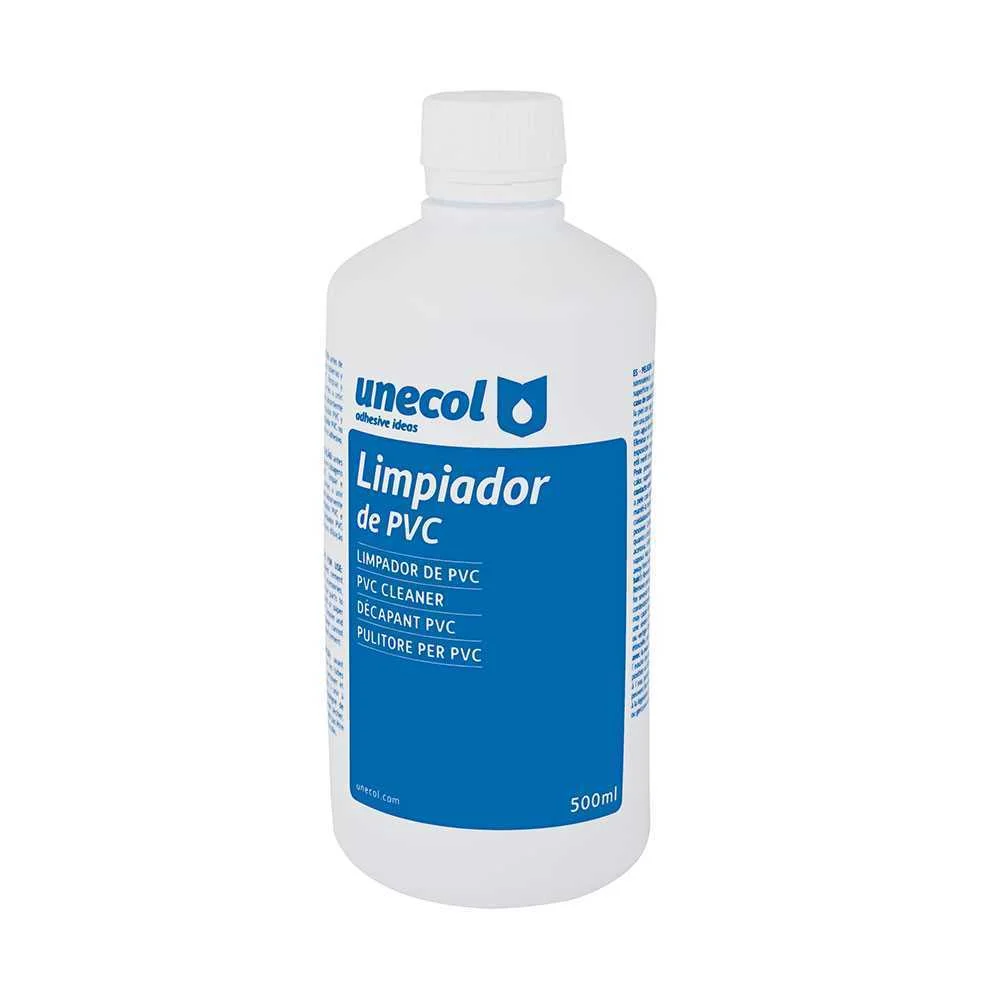 Produto de Limpeza para Pvc, Garrafa Pl&aacute;stica 500ml A215 Unecol