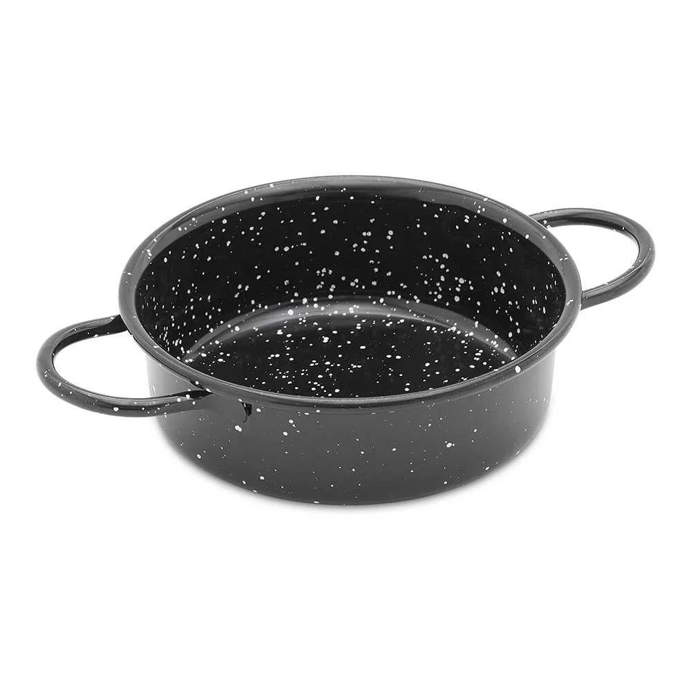 Travessa com Pegas Esmaltada &Oslash;12cm Vaello