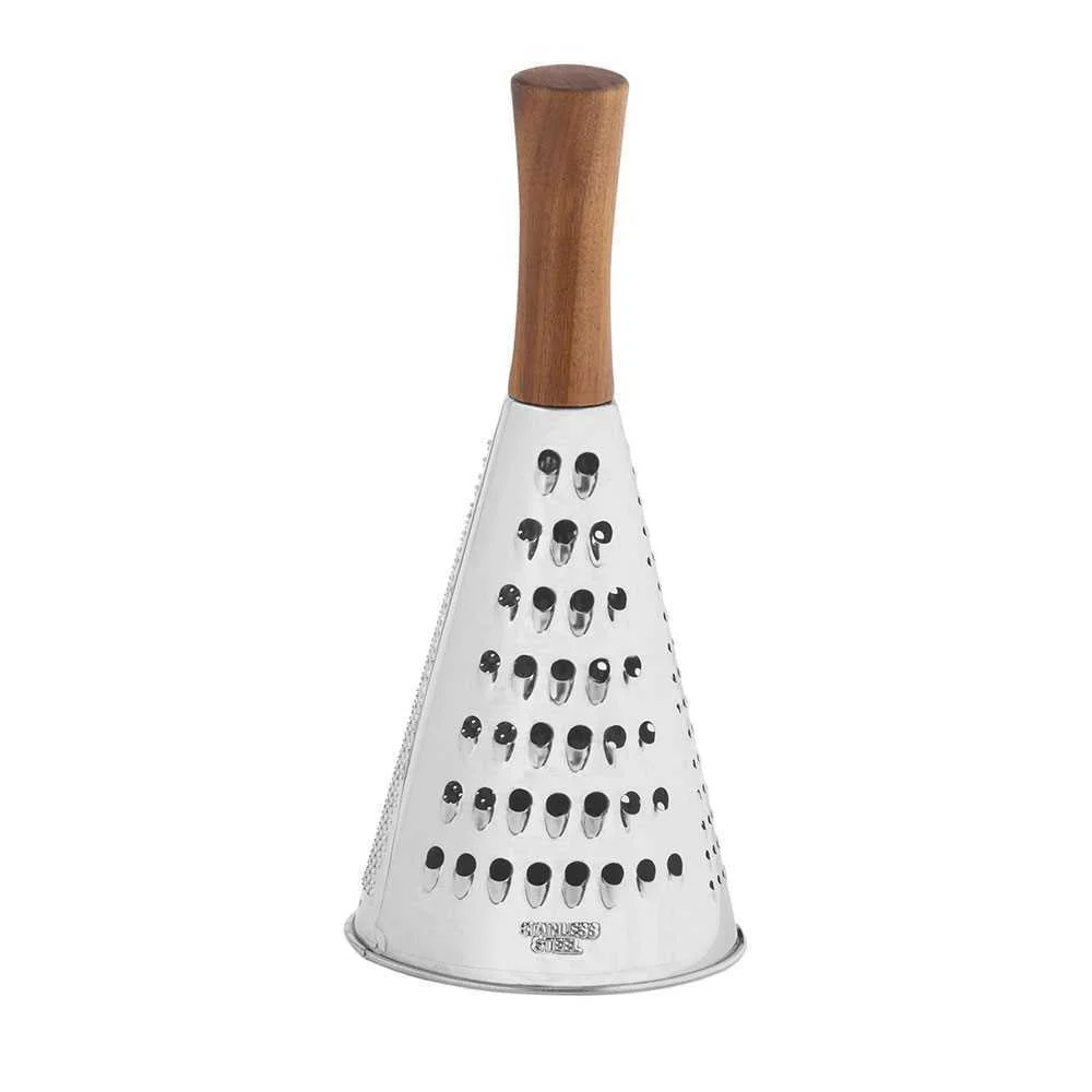 Ralador de Inox/Ac&aacute;cia &Oslash;10,5x24cm Cc68027 Andrea House