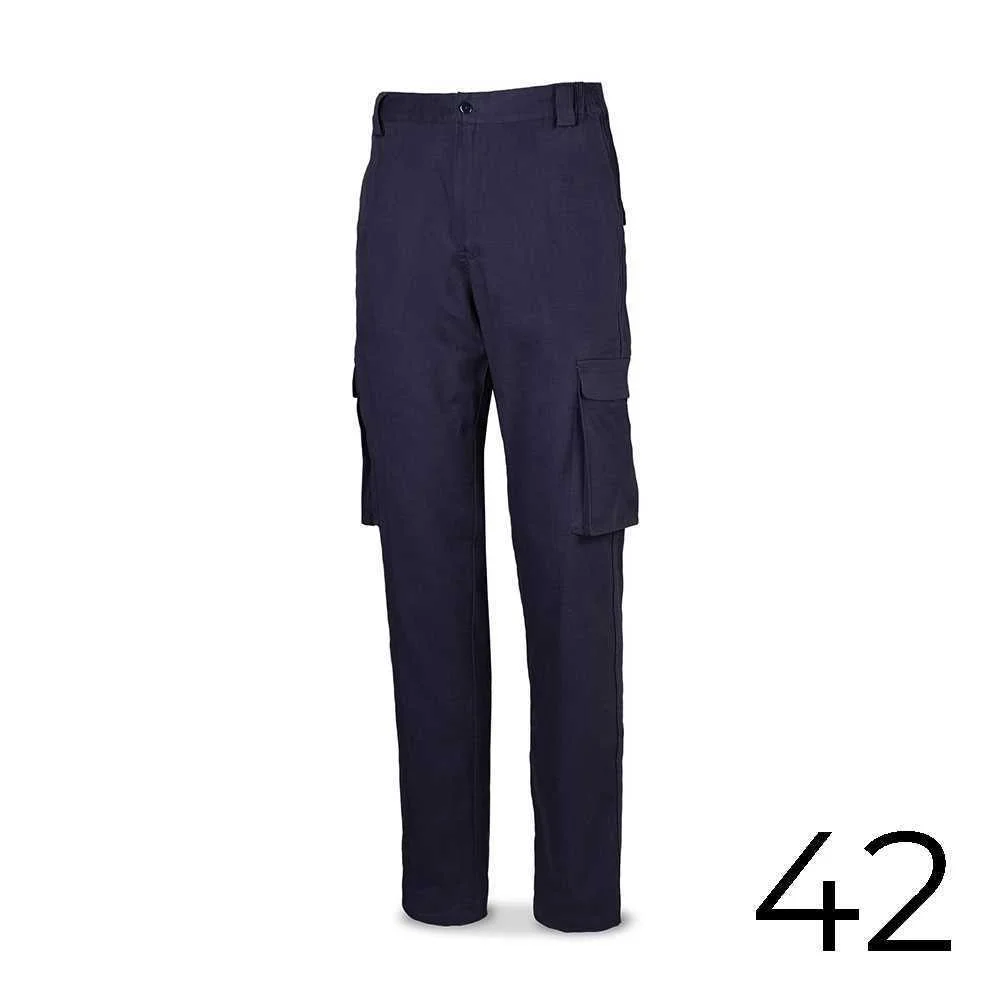 Cal&ccedil;as Strech 98% Algod&atilde;o 2% Elastano 240g Azul Marinho Tamanho 42 588pbsam/42 Marca