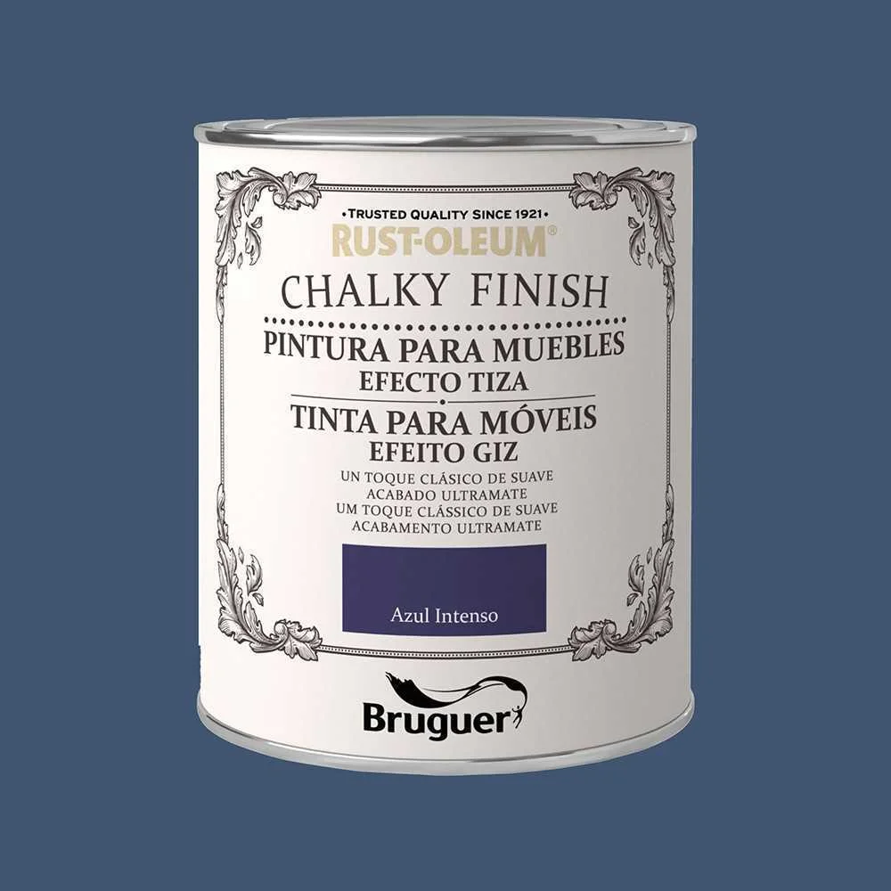 Rust-Oleum Acabamento de Gest&atilde;o Azul Intenso M&oacute;veis 0,750l 5397551 Bruguer