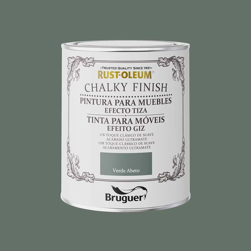 Rust-Oleum Chalky Acabamento M&oacute;veis Verde Abeto 0.