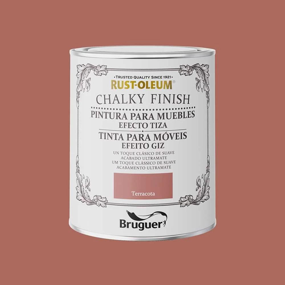 Rust-Oleum Chalky Acabamento M&oacute;veis Terracota 0,7.