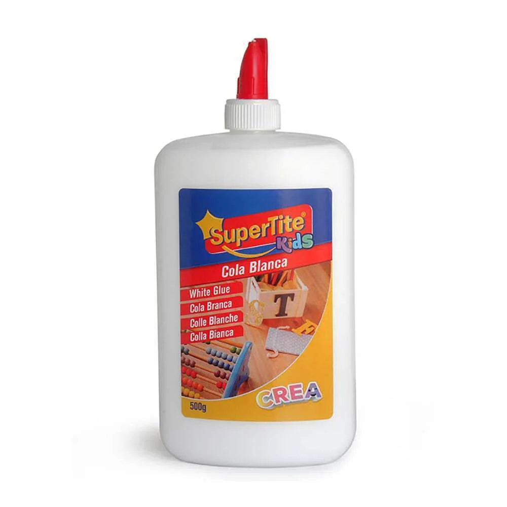 Cola Branca Escolar, Embalagem 500g A2797 Supertite