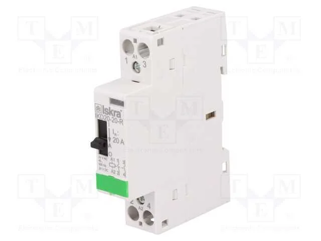 Contator: 2-De Polo de Instala&ccedil;&atilde;o, 20a, 24vac, 24vdc, No X2