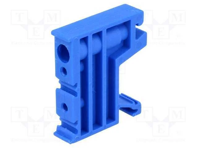 Suporte, azul, Larg: 10mm, poliamida, TS35, -25&divide;1.