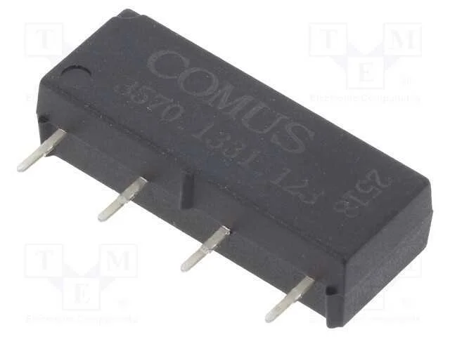 Rel&eacute;: de Palheta, Spst-No, Ubobina : 12vdc, 500ma, Max.150vdc, 10w