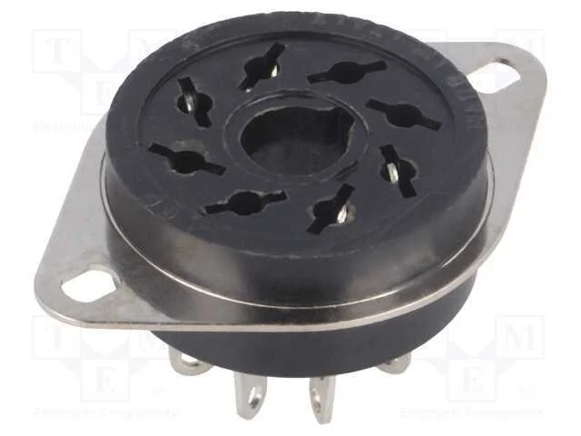 Base, Pin: 8, 10a, 250vac, 88.12, No Painel, para Soldar, -40&divide;70c