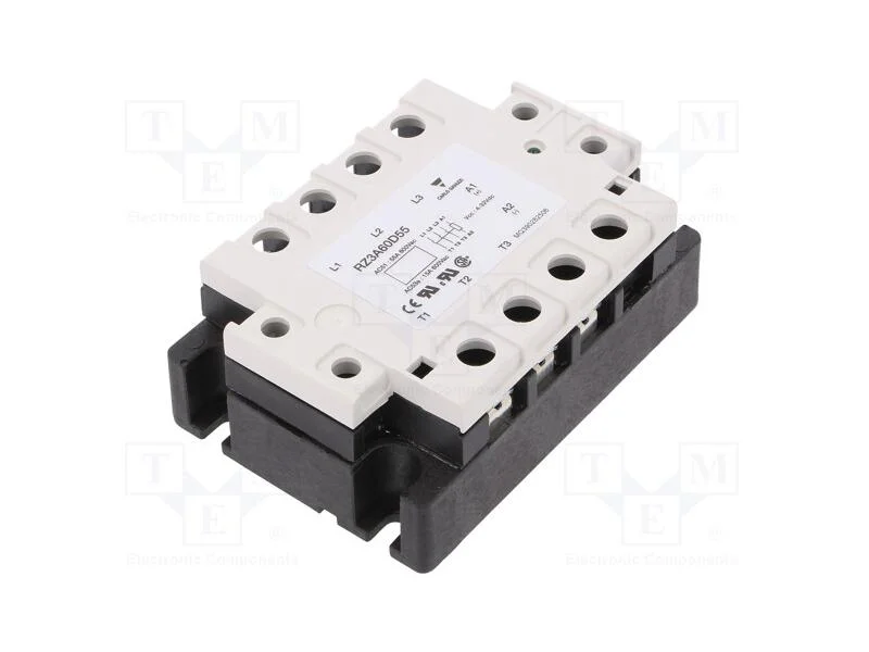 Rel&eacute;: Semicondutores, 55a, Ucom: 42&divide;660vac, 3-F&aacute;sico, -30&divide;80c