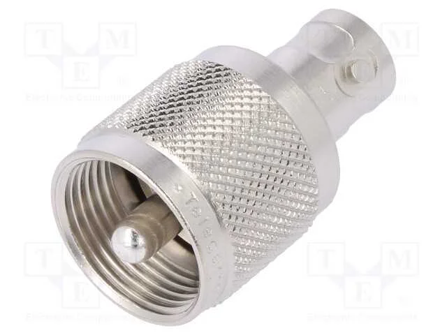 Adaptador, Bnc F&ecirc;mea,Uhf Macho, Simples