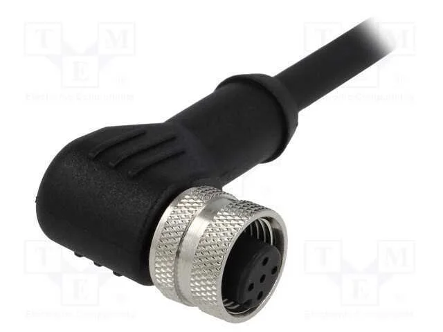 Ficha, M12, PIN: 5, f&ecirc;mea, c&oacute;digo A-DeviceNet / C.