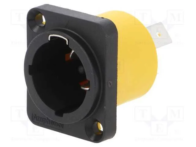 Tomada, de Alimenta&ccedil;&atilde;o, Macho, Pin: 3, 16a, 250v, Termoplasta, Hpt