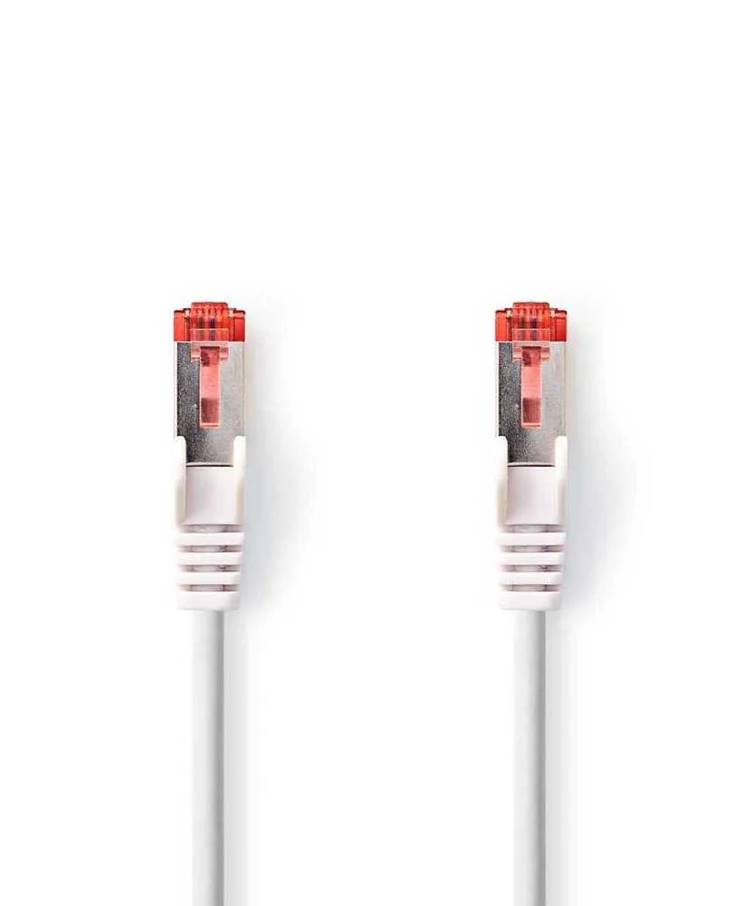 Nedis Ccgl85221wt75 Cabo de Rede Vermelho, Branco.