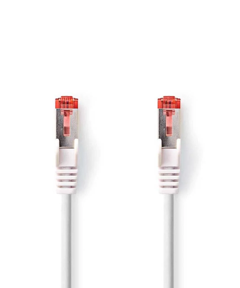 Nedis Ccgl85221wt75 Cabo de Rede Vermelho, Branco.