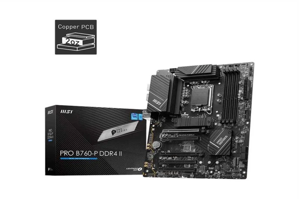 Msi Pro B760-P Ddr4 Ii               (B760,S1700,Atx,Ddr4)