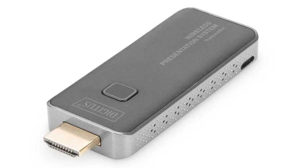 DIGITUS DS-55320 EXTENS&Atilde;O AV TRANSMISSOR AV PRETO