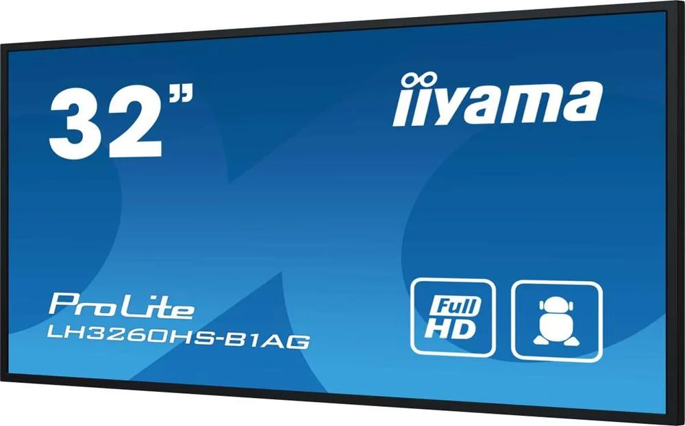 Iiyama 80.0cm (31,5") Lh3260hs-B1ag  16:9 3xhdmi+.