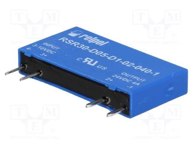 Rel&eacute;: Semicondutores, Ucoma: 3&divide;10vdc, Icoma M&aacute;x: 12ma, 4a, 0&divide;32vdc