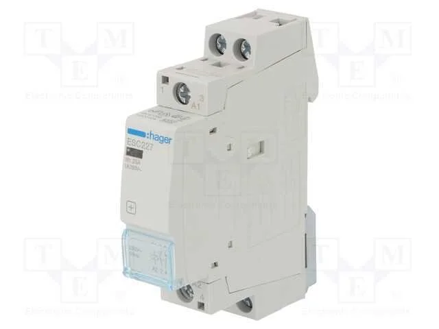 Contator: 2-De Polo de Instala&ccedil;&atilde;o, 25a, 230vac, Nc + No, -10&divide;50c