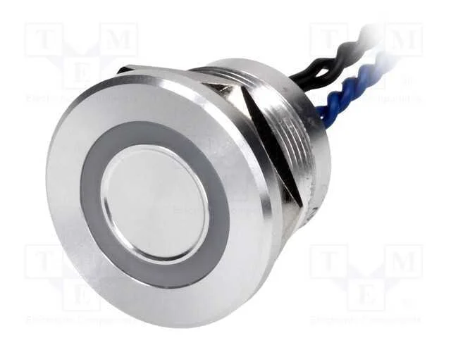 Interruptor: Piezoel&eacute;ctrico, Pos: 2, Spst-No, 0,2a/24vac, Ip68