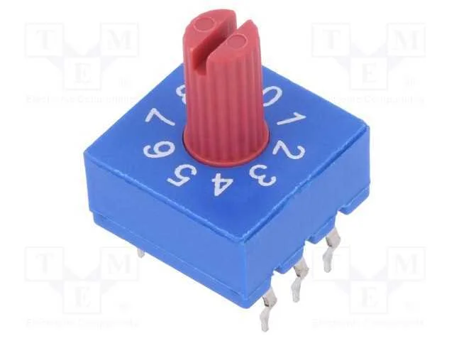 Emissor de C&oacute;digo, Dec/Bcd, Pos: 10, Rcontacto Max: 100mo